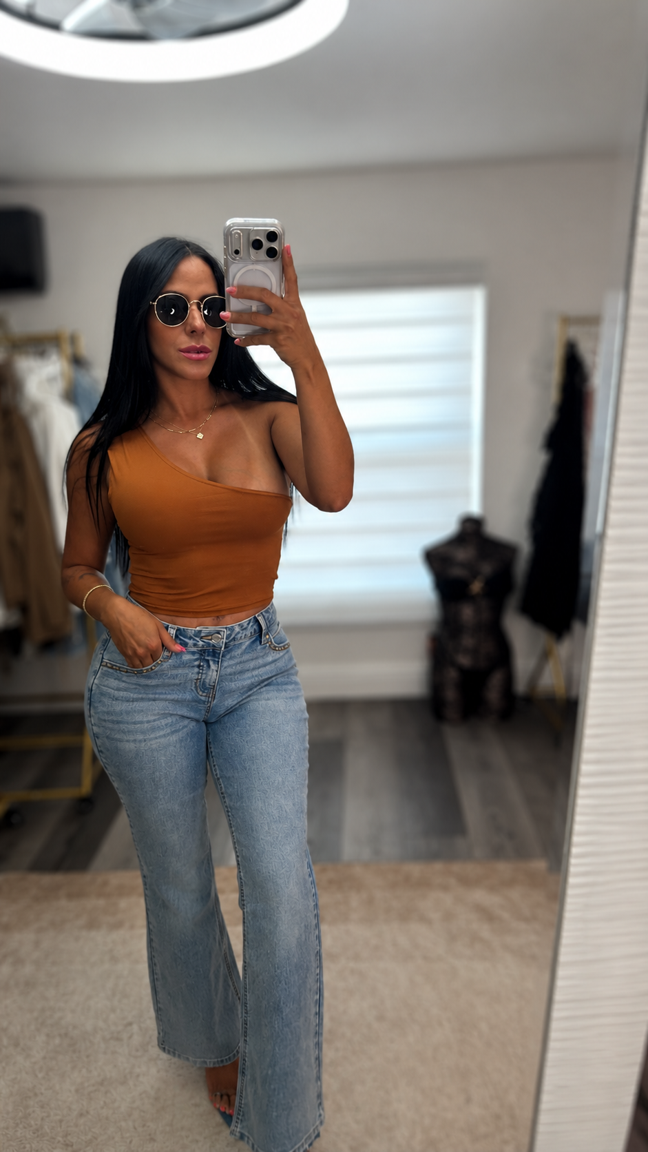 Crop Top, One shoulder