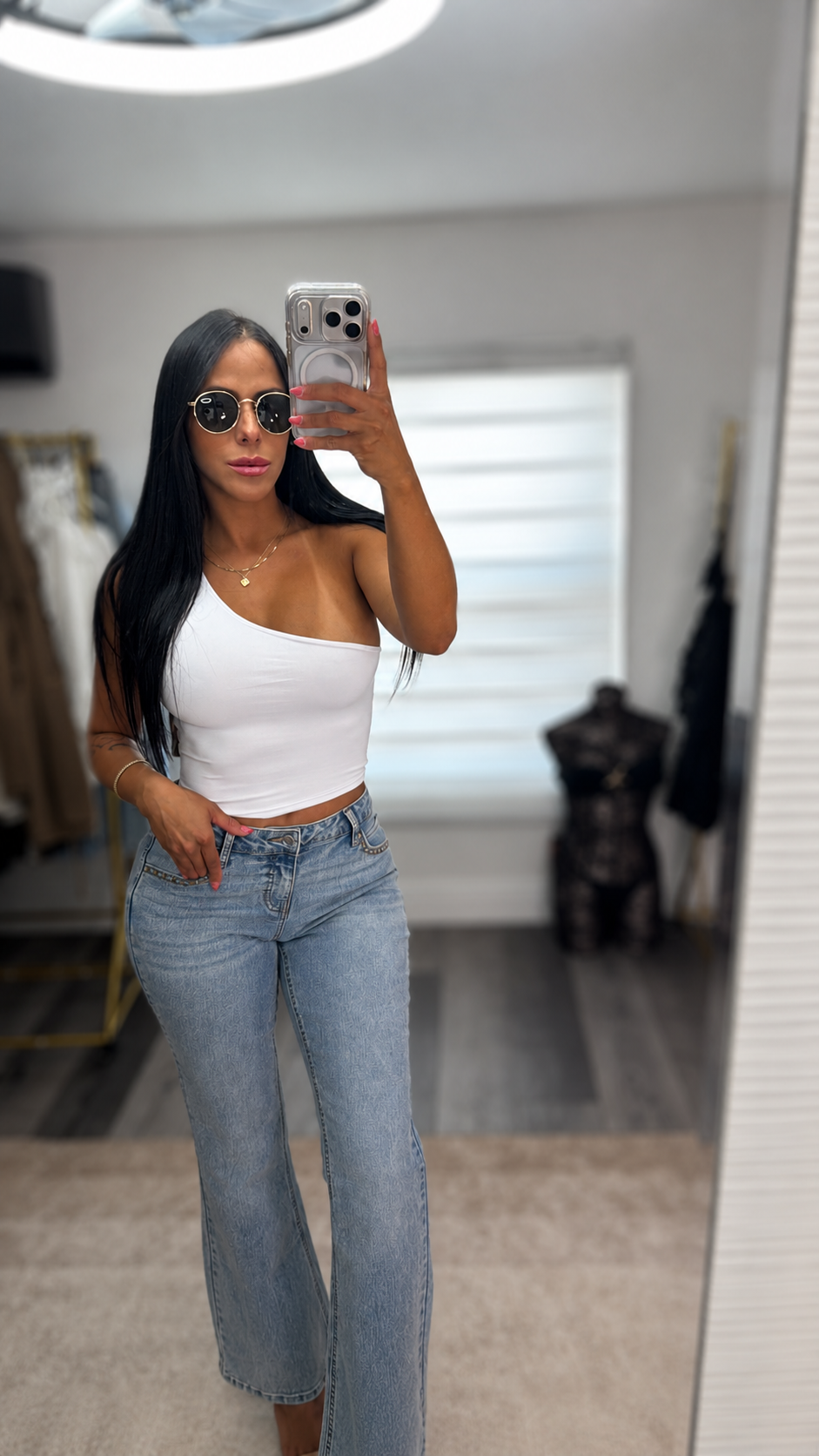 Crop Top, One shoulder
