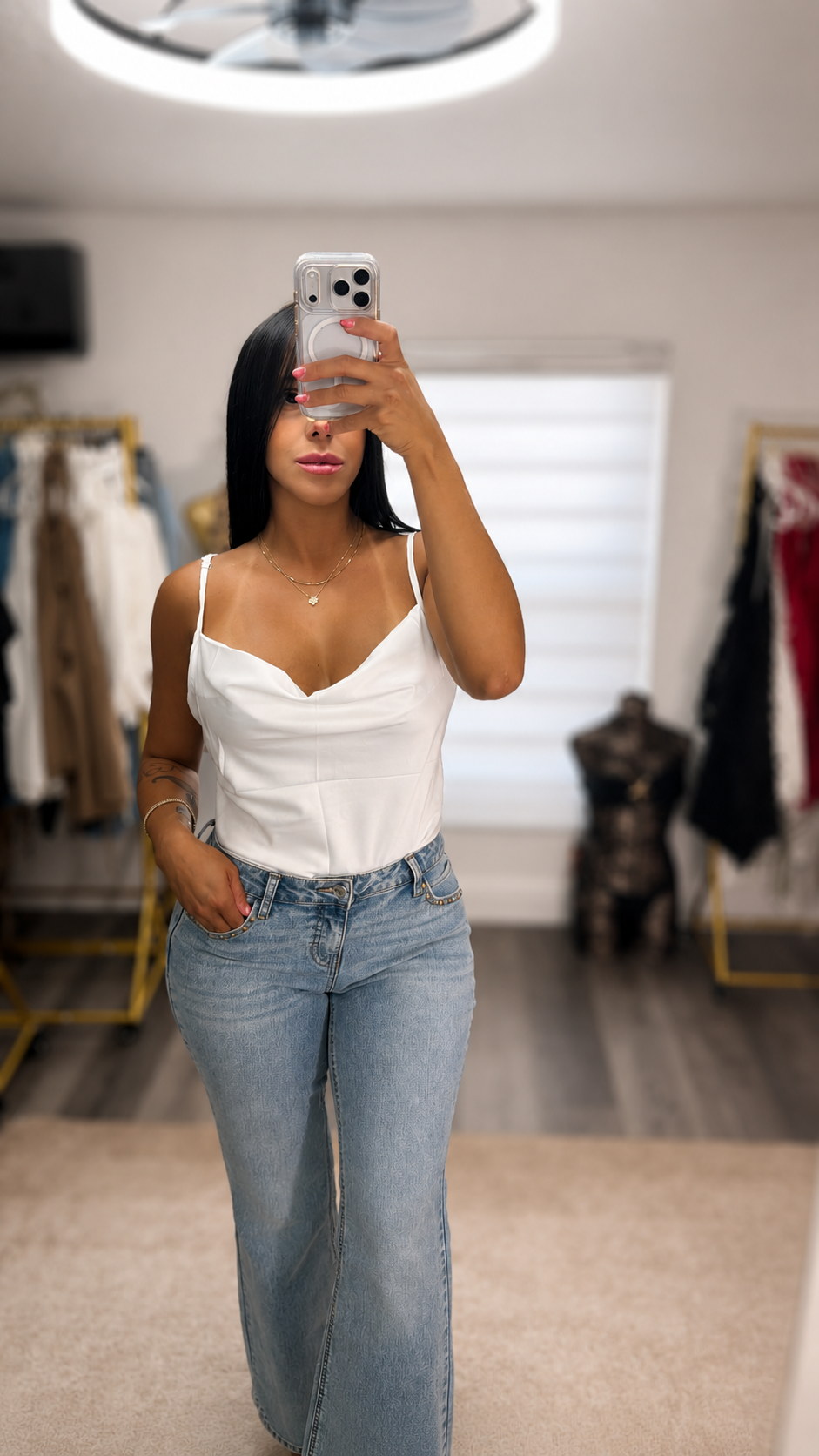 Satin Muse Top