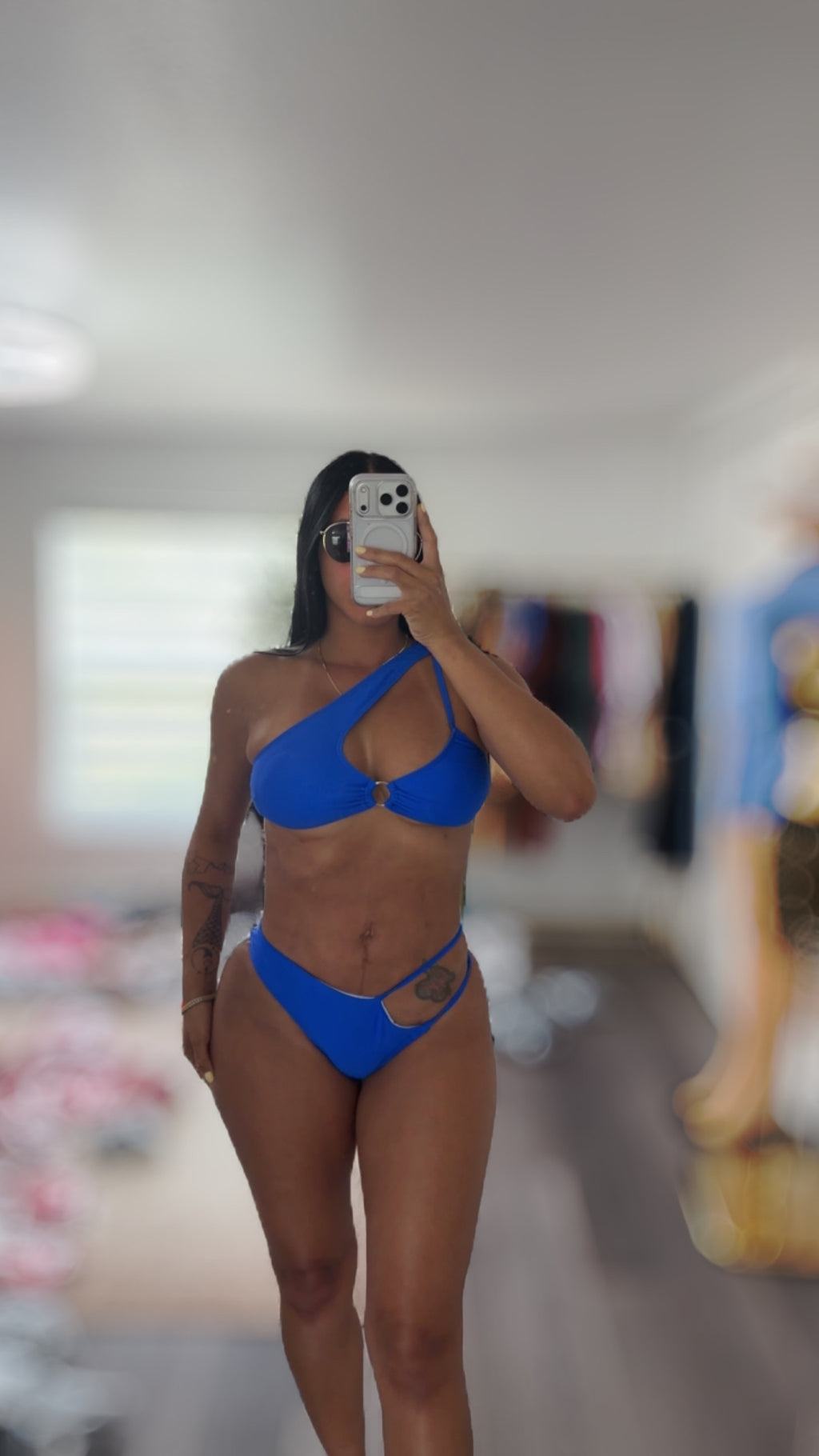 One shoulder Bikini