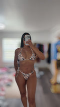 Animal Print Bikini