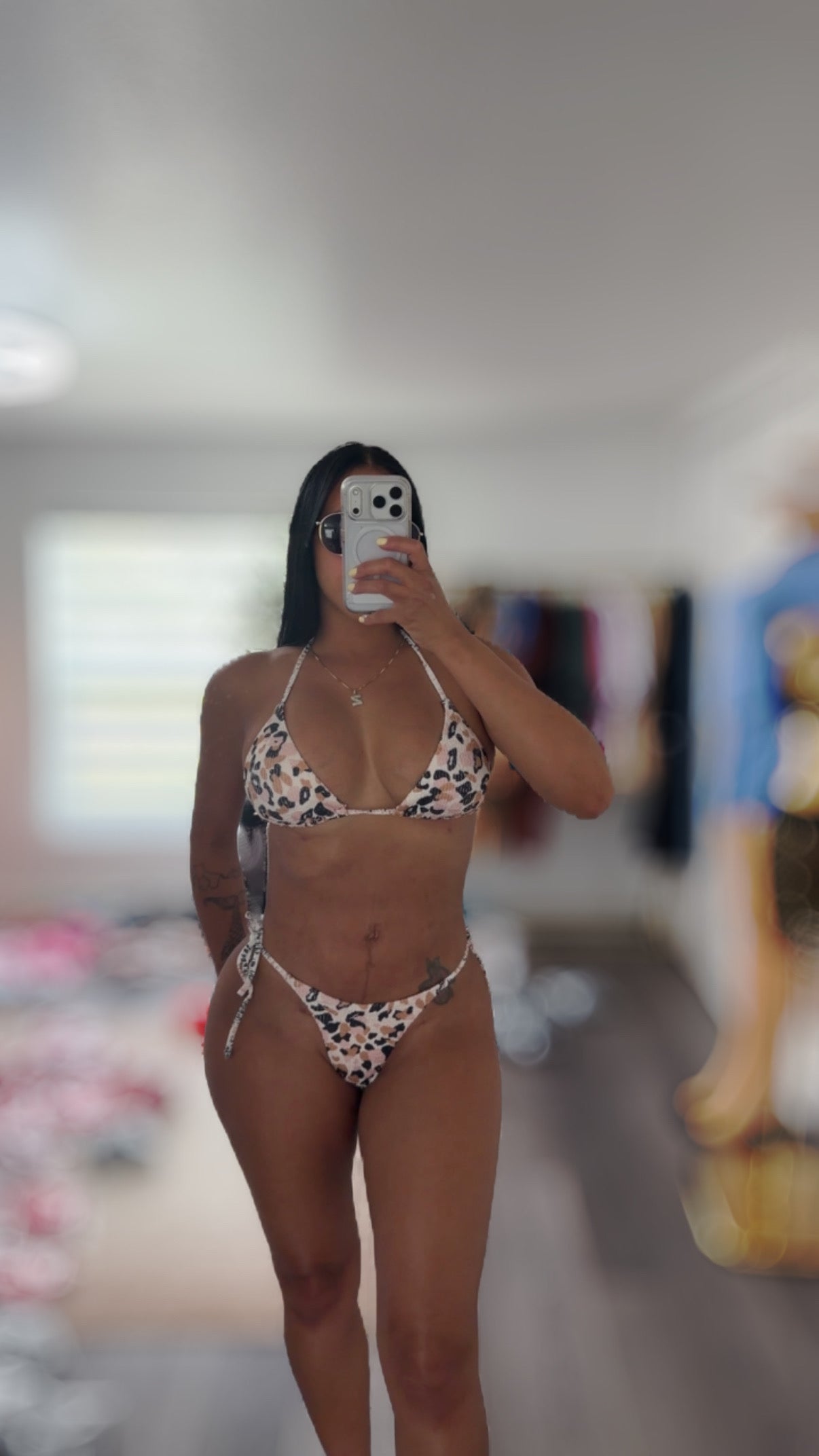 Animal Print Bikini