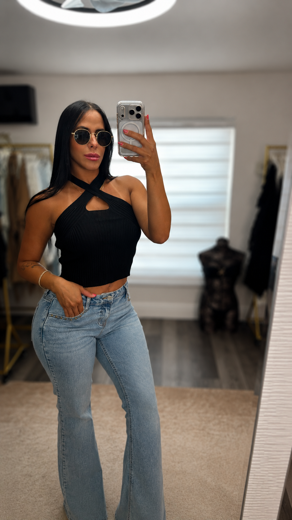 Cross Crop Top