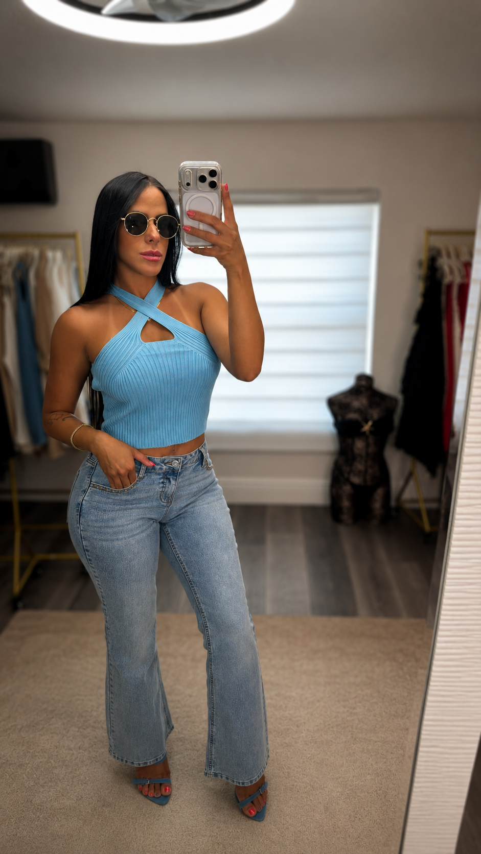 Cross Crop Top