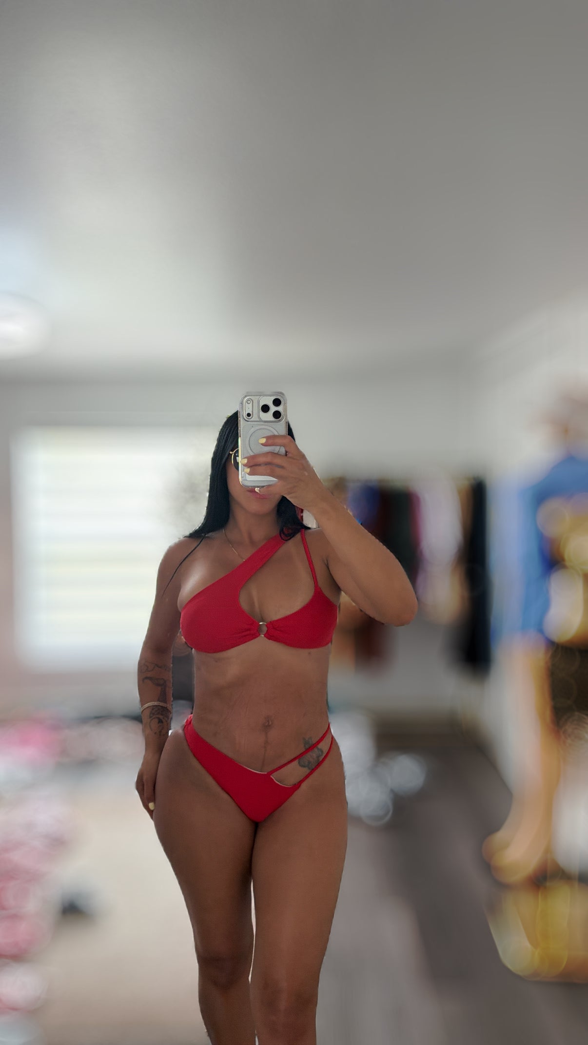 One shoulder Bikini